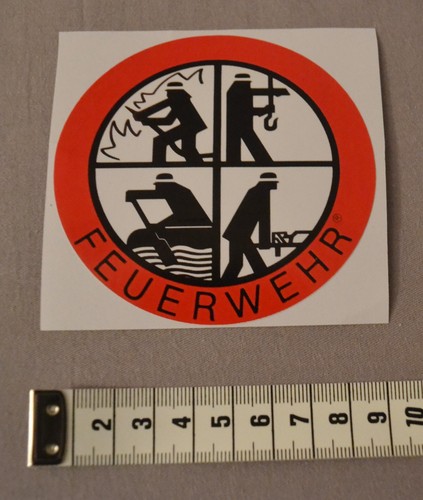 Feuerwehr aufkleber - feuerwehr,