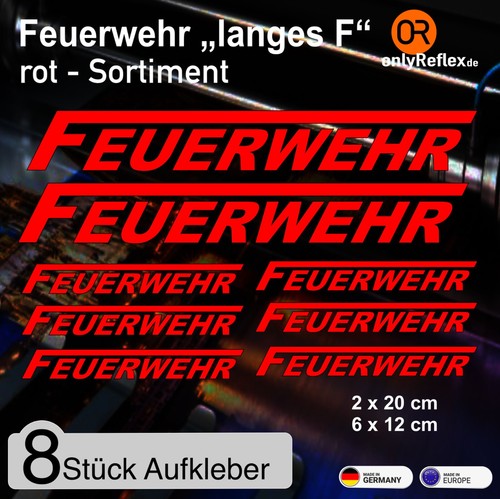 Feuerwehr langes rote - "langes,