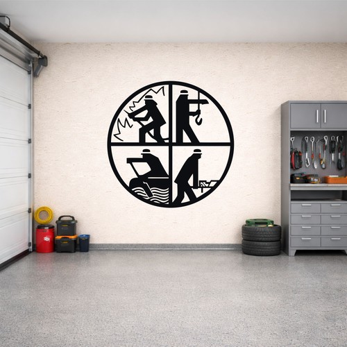 Feuerwehr wandtattoo retten - feuerwehr,