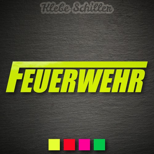 14437 feuerwehr aufkleber - 14437,