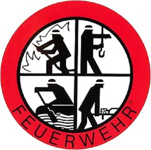 Aufkleber feuerwehr signet - aufkleber, "feuerwehr"