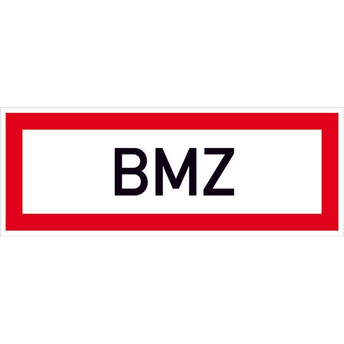 Feuerwehrschild bmz nach din - feuerwehrschild,