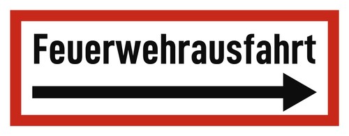 Feuerwehrausfahrt - ,