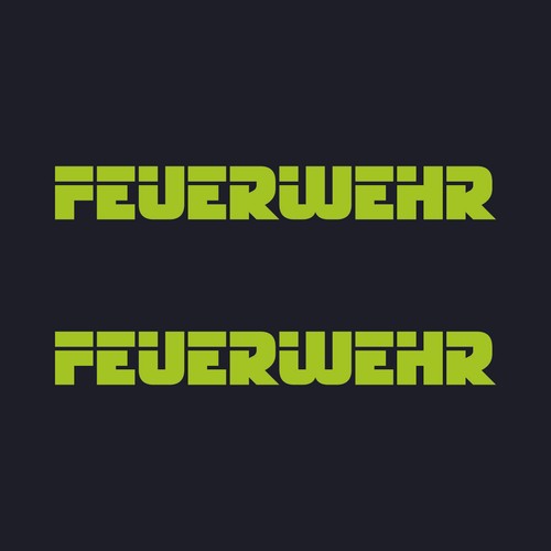 Feuerwehr aufkleber - 2x,
