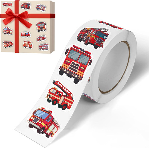 Feuerwehr aufkleber set 500 - feuerwehr,