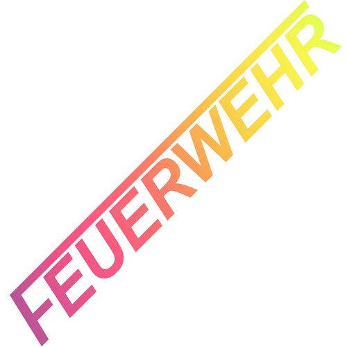 Feuerwehr sticker auto - feuerwehr,