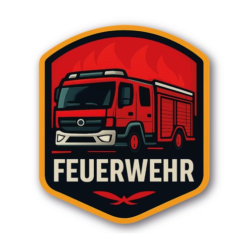 Feuerwehr aufkleber sticker - feuerwehr,