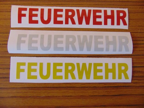 Feuerwehr aufkleber 3 - aufkleber,