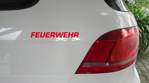 Aufkleber feuerwehr - 1,